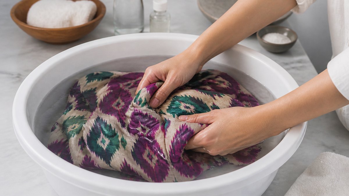 How to Wash Silk Ikat Garments: Complete Care Guide
