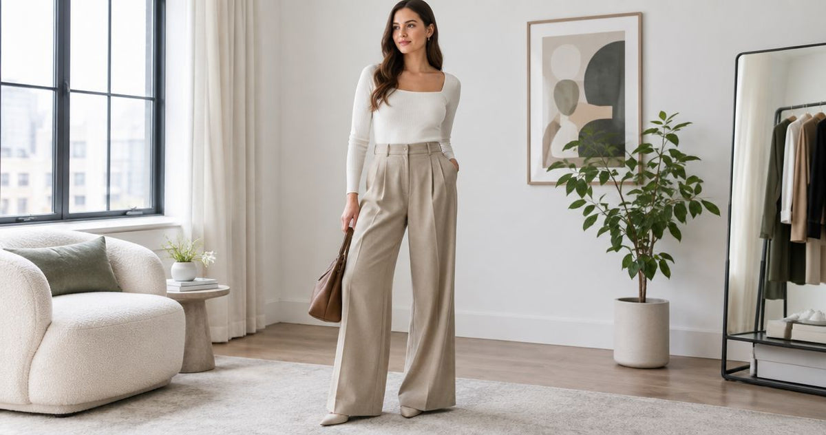 Best high waisted wide leg pants for tall women in 2026
