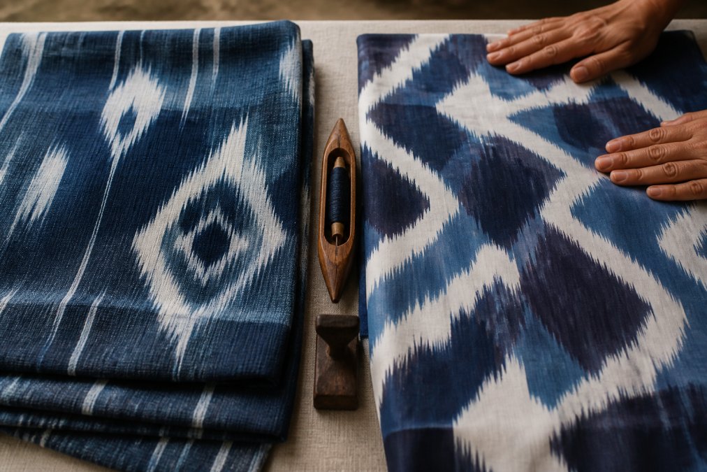 Handwoven vs Printed Ikat: Quality Guide