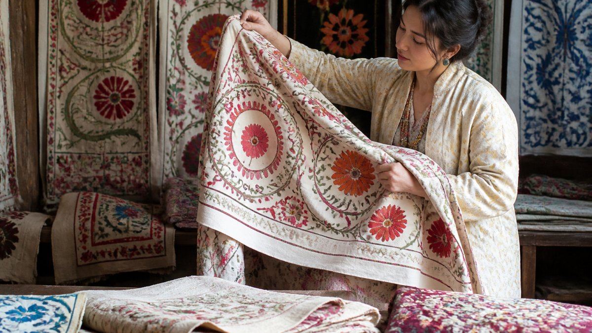 How to Find Authentic Suzani Fabric: A 2026 Guide